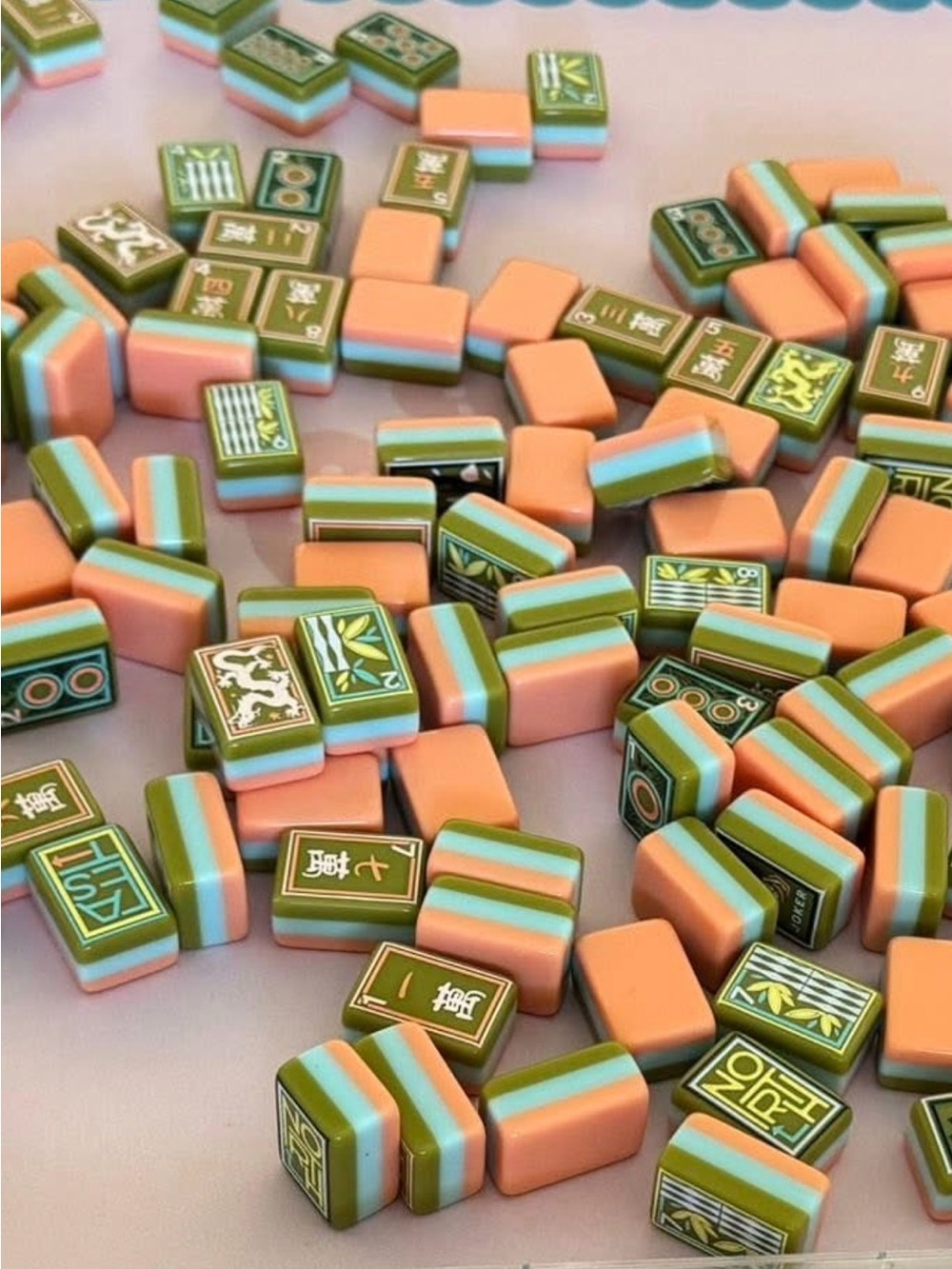 Mary Benson Mahjong Tiles